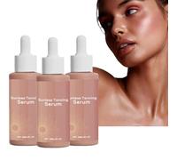 Zeria Sunless Tanning Drops - ZERIA Drops to Naturally Boost Melanin,Tanning Drops,Enhancing Your Natural Skin Tone for A Genuine,Sun-Kissed Glow - Without The Sun Damage (3PC)