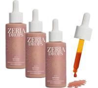 Zeria Tanning Drops Drink, 2025 New Zeria Tanning Drops Self Tanner, Zeria Dr-ops To Naturally Boost Melanin, Enhancing Your Natural Skin Tone(3 PCS)