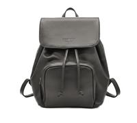 Zerimar Genuine Leather Backpack - Elegant and Professional Design for Daily and Casual Use - Last Units - Backpack 29 x 13 x 22 cm, Black/White