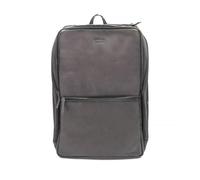 Zerimar Leather backpack Exclusive and professional leather - Quality leather with an elegant touch 45 x 32 x 9 cm, grey