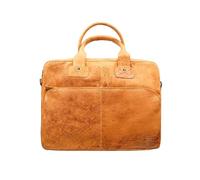 Zerimar Leather briefcase - Exclusive and professional leather - Quality leather with an elegant touch 32x39x13cm, TAN