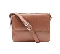 Zerimar Leather Shoulder Bag - Exclusive and Professional Leather - Quality Leather with an Elegant Touch 16x20x5cm, TAN