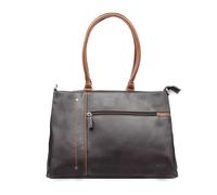 Zerimar Leather Travel Bag - Exclusive and Professional Leather - Quality Leather with an Elegant Touch26x33x10'5cm, brown