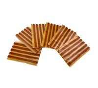 ZERINT TS-160C30 Tyre Repair Strings Rubber Strips Plug Compatible with All Tubeless Car Motorbike Truck Tractor Trailer RV ATV (6 x 100 mm brown 30pcs)