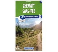 Zermatt Saas Fee Hiking Map: 1:40 000: 49 (Hiking maps of Switzerland)