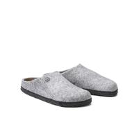 Birkenstock Zermatt Ladies Light Grey Womens slipper mules 101493400 in a Plain Felt in Size 39