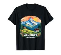Zermatt Switzerland Alpine Adventure T-Shirt