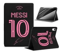 ZERMU Case for iPad (A16) 11th/10th Generation 11''/10.9'' (2025/2022), Mess%i #10 Argentina Soccer Shockproof Magnetic Cover [Auto Sleep/Wake] with Pencil Holder