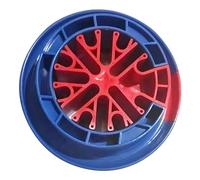 Zernavith Cable Management Tool,Wire Bundler,Durable Wire Organizing Tool,Cable Organiser Tool,Cable Comb,Category 5/6 Universal Cabling Cable Dresser,Keep Cables Organized,Easy to Use (Blue+Red)