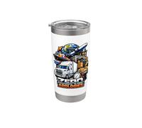 Zero Apologies Global Logistics Statement Stainless Steel Insulated Tumbler