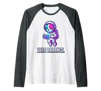 Zero Balance Crypto Astronaut Zero Balance Raglan Baseball Tee