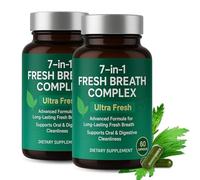 Zero Breath , [New] Breath Freshener 7 in 1 Powerful Solution With , Eliminate Bad Breath From The Inside Out,2Pcs