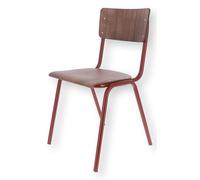 Zero chair Jan Kurtz walnut/ruby red - 4021224993882