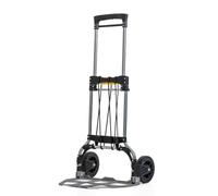 Zero Compact Folding Hand Truck 160kg - Light and Compact Trolley with Telescopic Handles - Easy to Store with High Strength and Durability