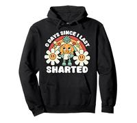 Zero Days Since I Last Sharted Funny Adult Humor Pullover Hoodie