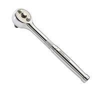 Zero Degree 38150 Ultra-Precise Gearless Ratchet - Nickel Plated High-Carbon Steel with ASME Certified Torque - Durable & Rust-Resistant - Perfect for Tight Spaces, 1/4" Drive