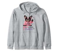 Zero Drama Frenchie Zip Hoodie
