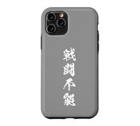 Zero Energy Complete Exhaustion Japanese Kanji Graphic Case for iPhone 11 Pro