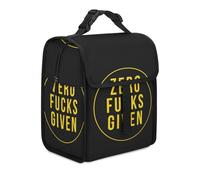 Zero Fcks Given Insulated Lunch Cooler Bag Waterproof Lunch Box for Work Picnic Travel