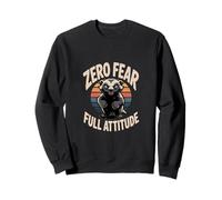 Zero Fear Full Attitude Honey Badger Sweatshirt