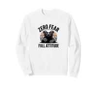 Zero Fear Full Attitude Honey Badger Sweatshirt
