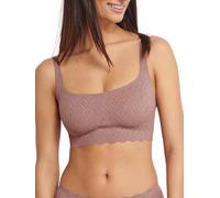 Sloggi Women's Bralette Top ZERO Feel Bliss – Polyamide – Pink – L