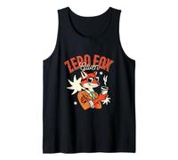 Zero Fox Given - Funny Cool Fox with Coffee Tank Top