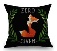 Zero Fox Given Throw Pillow Case Reversible Pillowcase Decor Cushion Covers For Car Bedroom Living Room 45X45Cm