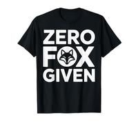 Zero Fox Given Typography with Subtle Fox T-Shirt