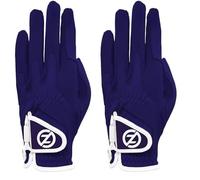 Zero Friction Ladies Cabretta Elite Left Hand Golf Glove, One Size, Navy (Pack of 2)