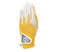 Zero Friction Ladies Performance Left Hand Synthetic Golf Glove, One Size, Yellow