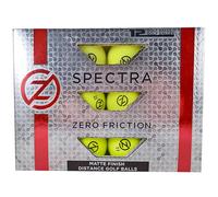 Zero Friction Spectra Golf Balls, Neon Yellow