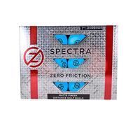 Zero Friction Spectra Matte Finish Distance Golf Balls, Dozen, Blue