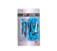 Zero Friction Unisex's Victory 5-Prong Golf Tees 40 Pack, 2-3/4 Inch Size, Blue, One, ZV10000