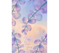 Zero Fucks Given Journal: Watercolor Purple Flowers Notebook: Aesthetic Blank Diary for Office Gag Gift Ideas or Personal Fun Reflections