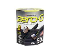 Zero-G Zero G-4001-50#4 D X 50 ft. L Black Aluminum Garden Hose, 5/8" x 50'