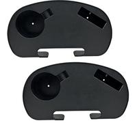 Zero Gravity Chair Cup Holder Set of 2, Durable Zero Gravity Chair Tray, Zero Gravity Lounge Beach Recliner Chair with Mobile Phone Slot, Cup Holder Slot, Zero Gravity Clip On Tray/ Table