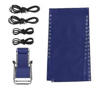 Zero Gravity Chair Replacement Fabric with Bungee Cord Lounge Chair Cloth Mesh Chair Repair Kit for Recliner Chair Lawn Pool Sling Chair
