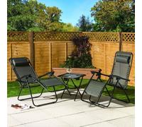 Zero Gravity Garden Bistro Set - 2 Seat