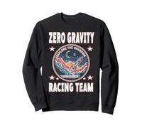 Zero Gravity Racing Team Explore The Unknown Retro Space Sweatshirt
