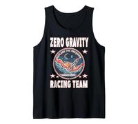 Zero Gravity Racing Team Explore The Unknown Retro Space Tank Top