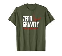 Zero Gravity Star of The Bar - Street Workout Calisthenics T-Shirt, Men, Olive Green, Large