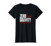 Zero Gravity Star of The Bar - Street Workout Calisthenics T-Shirt, Women, Black, Medium