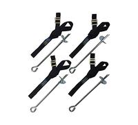 Zero Gravity Trampoline Tie Down Ground Anchor Fixing Kit, Heavy Duty, Strong and Galvanised (Stake)