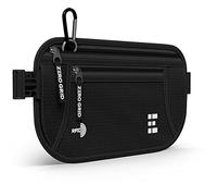 Zero Grid Money Belt w/RFID Blocking - Concealed Travel Wallet & Passport Holder