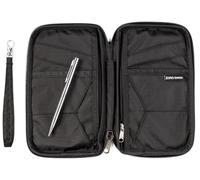 Zero Grid Travel Wallet & Family Passport Holder w/RFID Blocking- Document Organiser Case