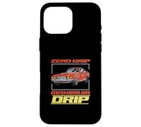 Zero Grip Maximum Drip Drifting Vehicle A Drag Racer Drifter Case for iPhone 16 Pro Max