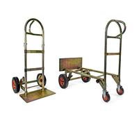 Zero Hand Truck Sack Barrow Platform Trolley Puncture-Proof Tyres Telescopic Handle 90KG - 500KG (500KG)