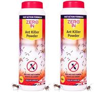 Zero in Ant Killer - Ant Powder for Effective Pest Control | Home, Garden, Indoor & Outdoor Use | 450g Pack of 2