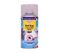 Zero In Bed Bug & Dust Mite Bomb - 150Ml - Total Release Insect Fogger For Bed Bugs - Dust Mites & Crawling Insects